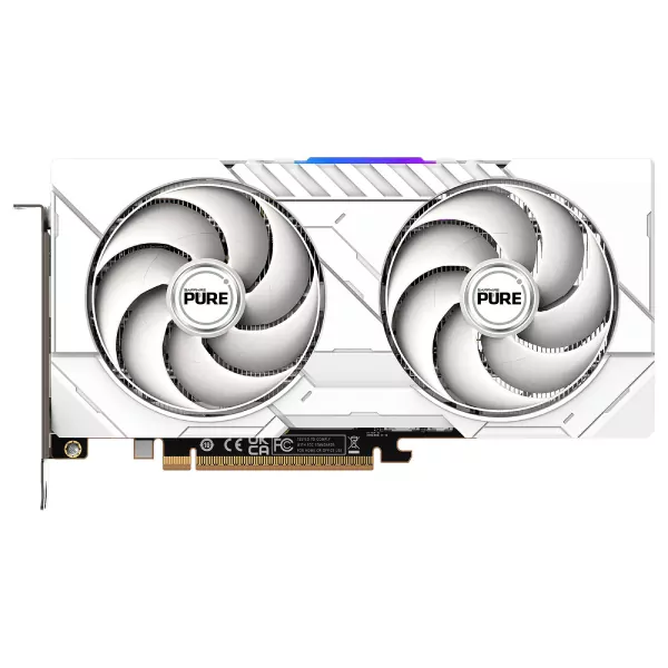 Sapphire RX 9060 XT PURE 16GB OC Blanc – Image 3