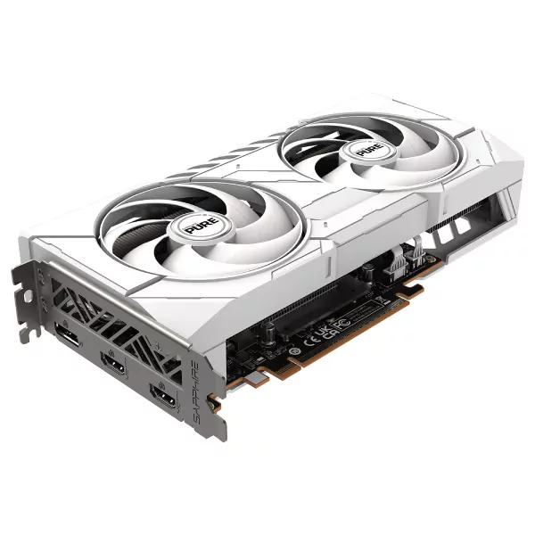 Sapphire RX 9060 XT PURE 16GB OC Blanc – Image 4