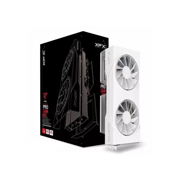 XFX RX 9060 XT Swift 8GB OC Blanc