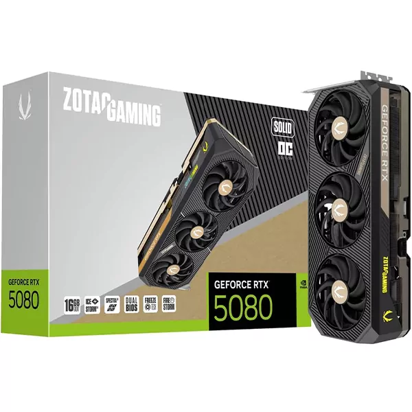 ZOTAC RTX 5080 Solid OC 16GB