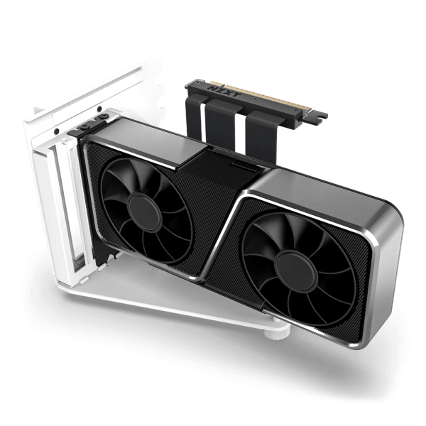 NZXT Vertical GPU Mounting Kit Blanc – Image 3