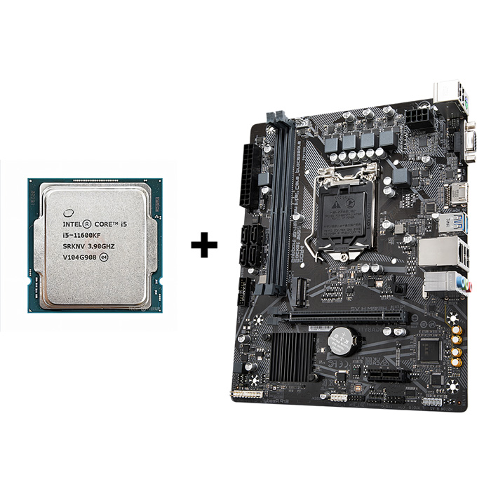 GIGABYTE H510M H V2 + i5 11600KF TRAY Combo