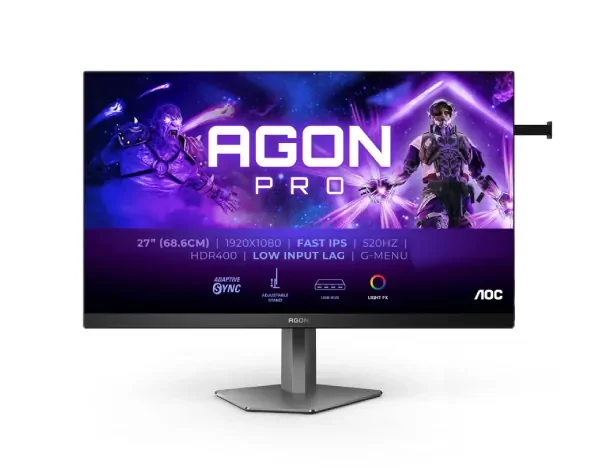 MONITEUR AOC AGON PRO AG276FK 27″ Fast IPS 520Hz 0.3ms