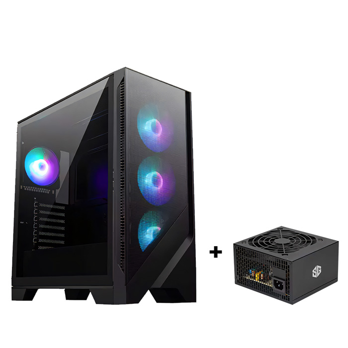 MSI 320R AIRFLOW NOIRE + PSU SG 750W Combo