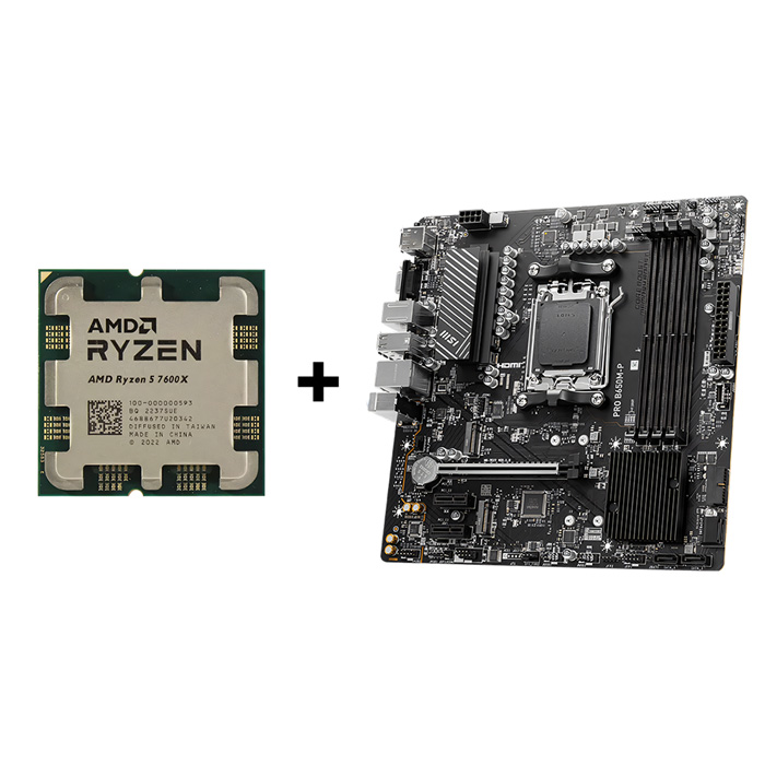 MSI PRO B650M-P + R5 7600X TRAY Combo