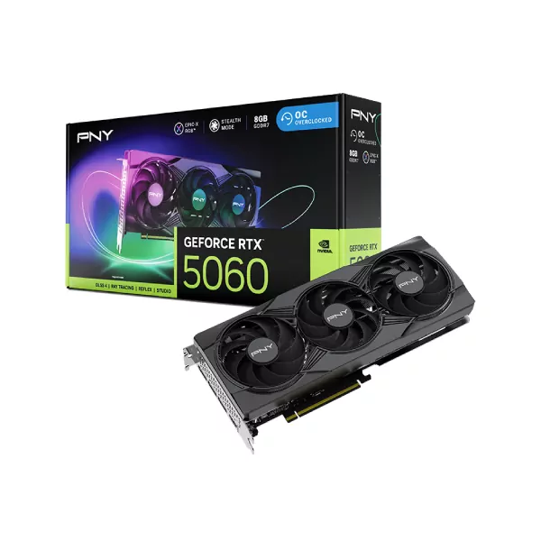 PNY RTX 5060 8GB Triple Fan OC ARGB