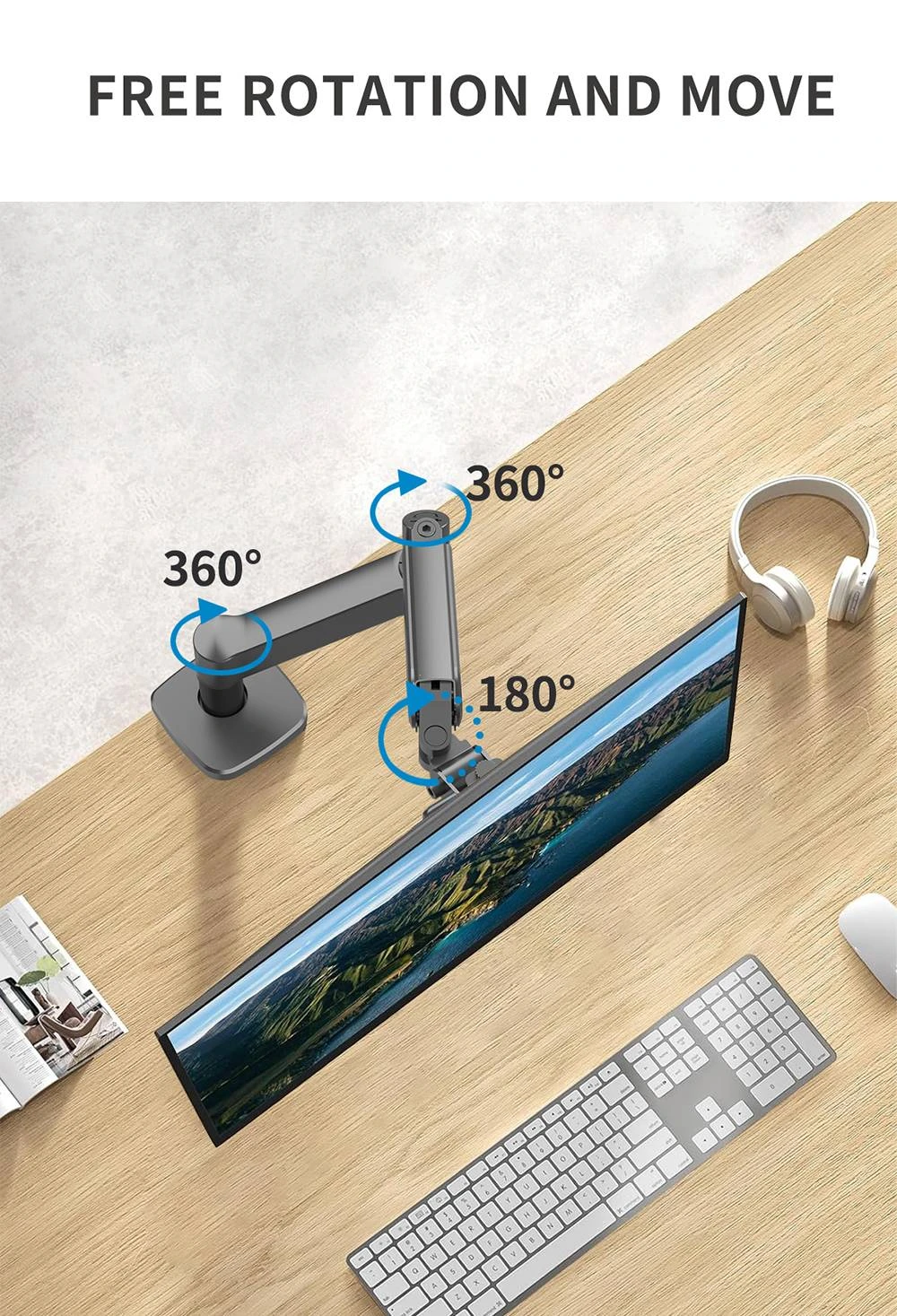 Support Simple Écran Flexible M252 – 17-32 Pouces – Image 3