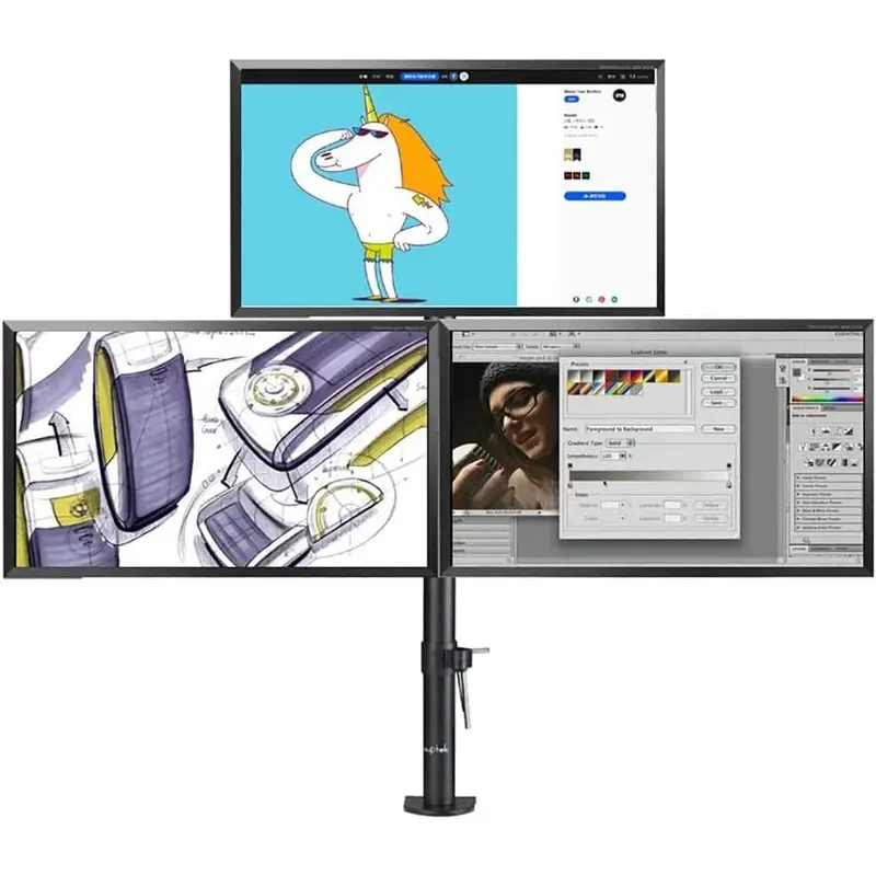 Support Triple Écran PC Z033"13-27" – Image 4