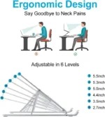 Support d’Ordinateur Portable en Aluminium Z33 – Image 2