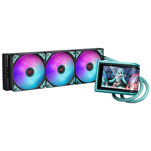 ASUS ROG RYUO IV SLC 360 ARGB HATSUNE MIKU Edition – Image 2