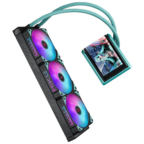 ASUS ROG RYUO IV SLC 360 ARGB HATSUNE MIKU Edition – Image 3