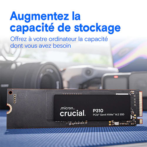 CRUCIAL P310 SSD M.2 Gen4 NVMe 2TB BULK – Image 3