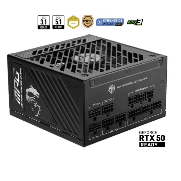 MSI MPG A1000GS PCIE5 1000W 80PLUS Gold
