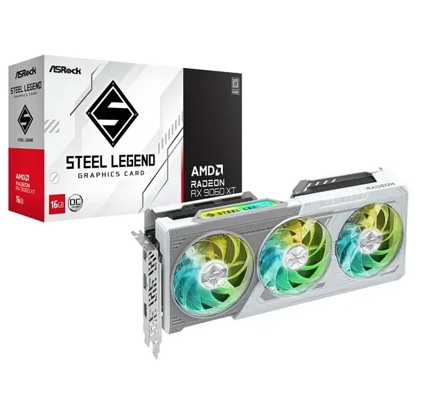 ASROCK RX 9060 XT STEEL LEGEND 16GB OC