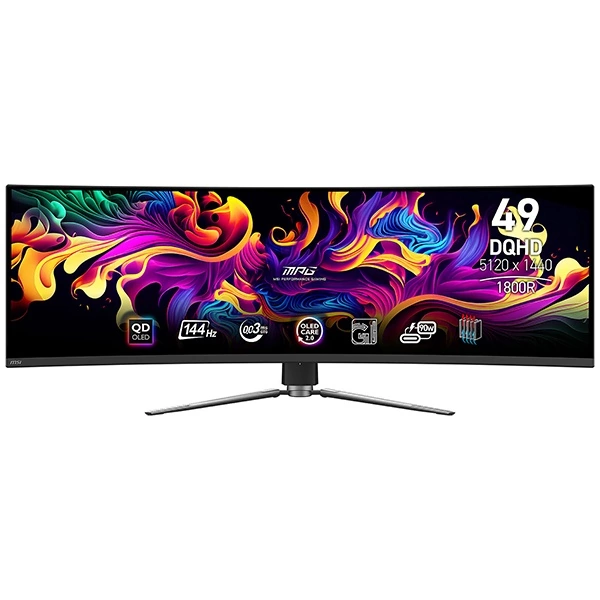 MSI MPG 491CQP 49″ QD-OLED 144Hz 5K