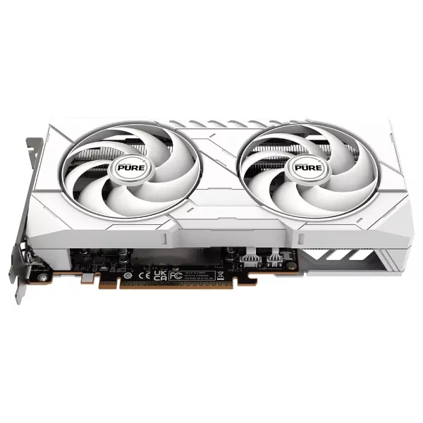 Sapphire RX 9060 XT PURE 16GB OC Blanc – Image 2