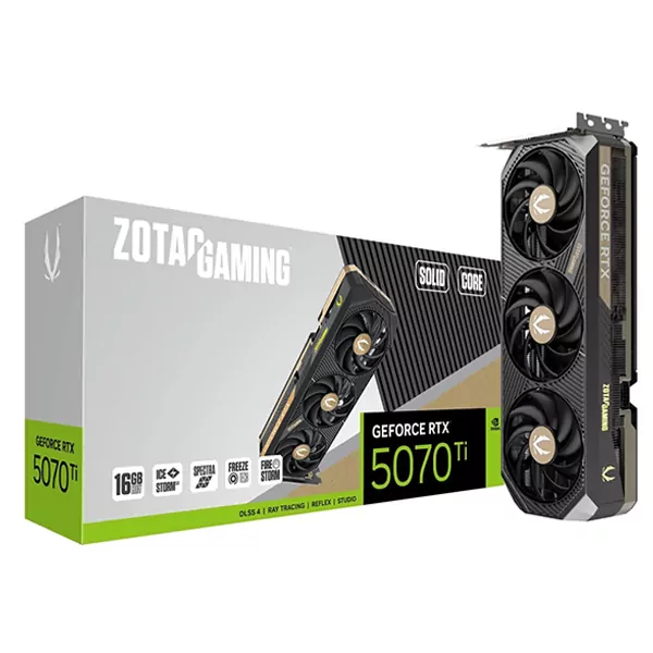 ZOTAC RTX 5070 Ti Solid Core 16GB