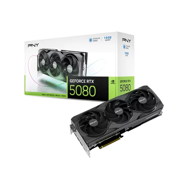 PNY RTX 5080 16GB Triple Fan